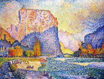 Reproductions of Paul Signac paintings, Castellane Reproductions of Paul Signac paintings, Castellane